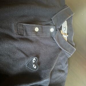 Comme des Garcons Dark Gray Polo Shirt